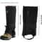 Waterproof Oxford Long Tube Leg Gaiters Reusable Rain Snow Pants Covers For Hiking Skiing Cyclin 4