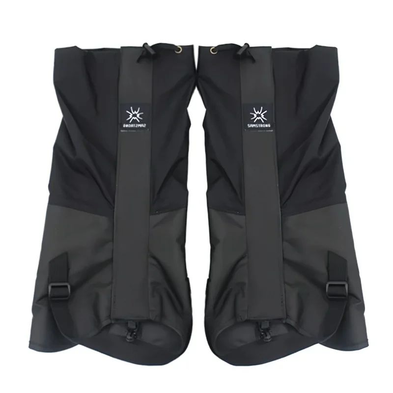 Waterproof Oxford Long Tube Leg Gaiters Reusable Rain Snow Pants Covers For Hiking Skiing Cyclin 6