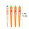 4pcs MultiExpression Radish Gel Pens Cute Black Ink Novelty Stationery For Easter Gifts Party Fav 5