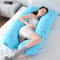 UShape Maternity Pillow Case Pure Cotton Multifunction Pregnancy Body Pillow Cover 276 X 512 In 2