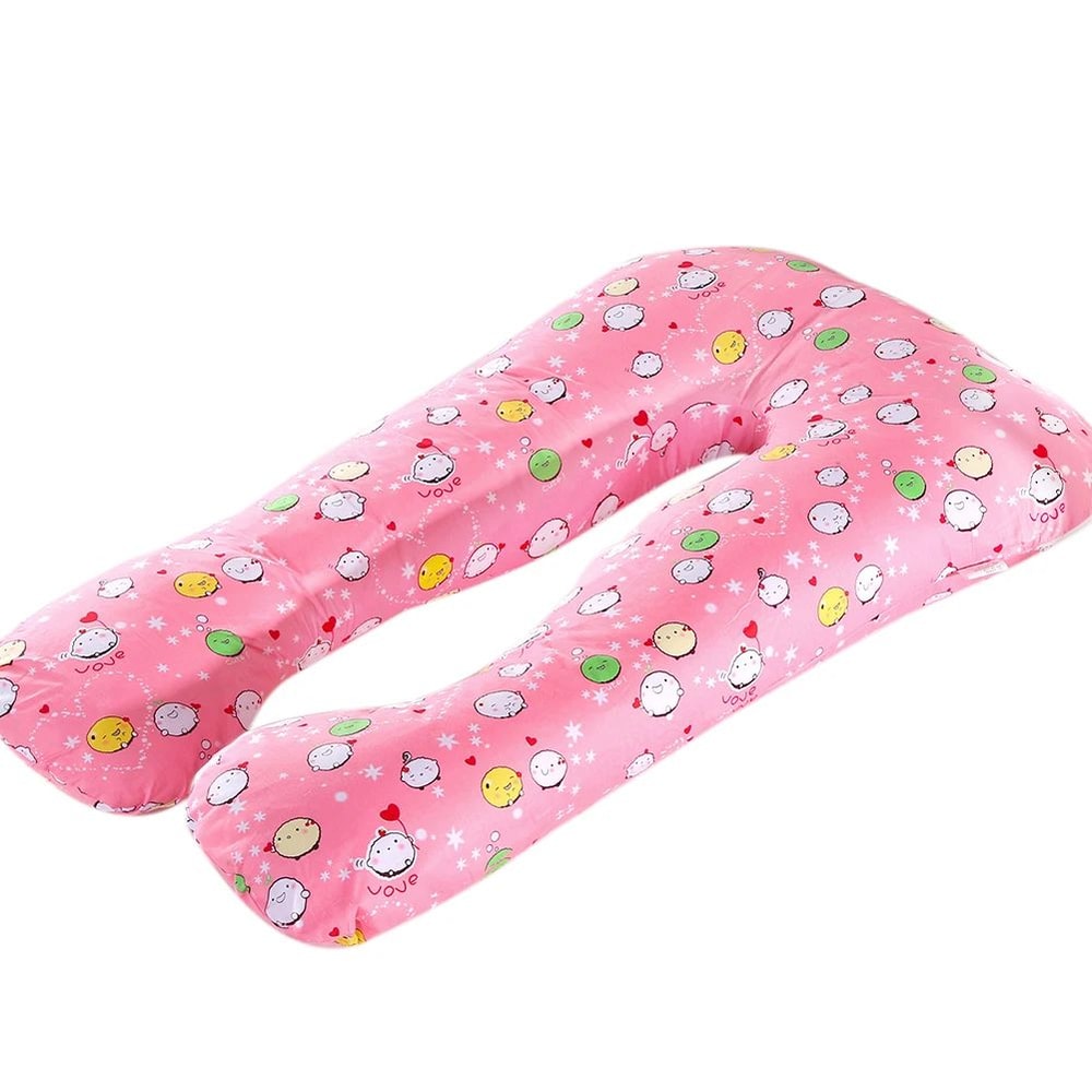 UShape Maternity Pillow Case Pure Cotton Multifunction Pregnancy Body Pillow Cover 276 X 512 In 6