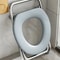 Foldable Stainless Steel Bedside Commode Chair Portable Toilet Chair For Elderly Pregnant Women 0