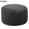 Round Linen Bean Bag Ottoman Filled Pouf Footstool For Living Room Tatami Seating 8