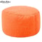 Round Linen Bean Bag Ottoman Filled Pouf Footstool For Living Room Tatami Seating 18