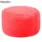 Round Linen Bean Bag Ottoman Filled Pouf Footstool For Living Room Tatami Seating 20