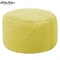 Round Linen Bean Bag Ottoman Filled Pouf Footstool For Living Room Tatami Seating 13