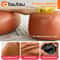 Small Round Faux Leather Bean Bag Ottoman Modern Stuffed Pouf Footrest Floor Seat 3