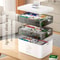 3Tier Medicine Cabinet Organizer Family Emergency Storage Box With LeakResistant Design 5