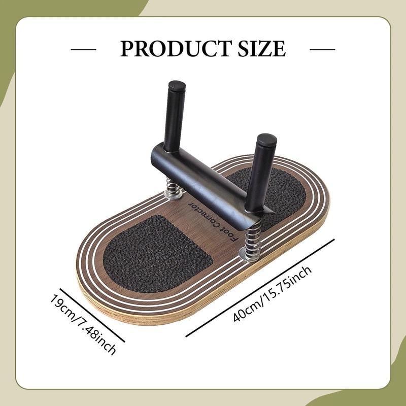 Wooden Pilates Foot Corrector Arch Strengthener Foot Alignment Training Board 6