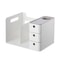 Desktop Book Holder With Dual Drawers Bookends Magazine File Organizer Rack 7