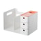 Desktop Book Holder With Dual Drawers Bookends Magazine File Organizer Rack 8