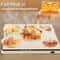 Cooskr Foldable Electric Warming Tray Portable Full Surface FastHeating Food Warmer Mat 2