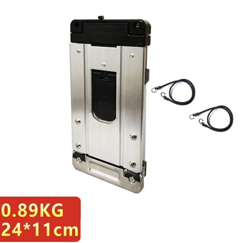 Foldable Mini Shopping Trolley Cart Portable Stainless Steel Travel Storage Basket With Phone Hold 6