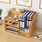 MultiLayer Desktop Storage Box With Lock Office File Drawer Workstation Organizer Rack 2