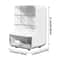 Large Capacity Clear Oblique Pen Holder MultiLayer Desk Stationery Storage Organizer 5
