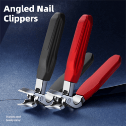large anti-splash nail clippers for ingrown & thick nails | professional grooming tool