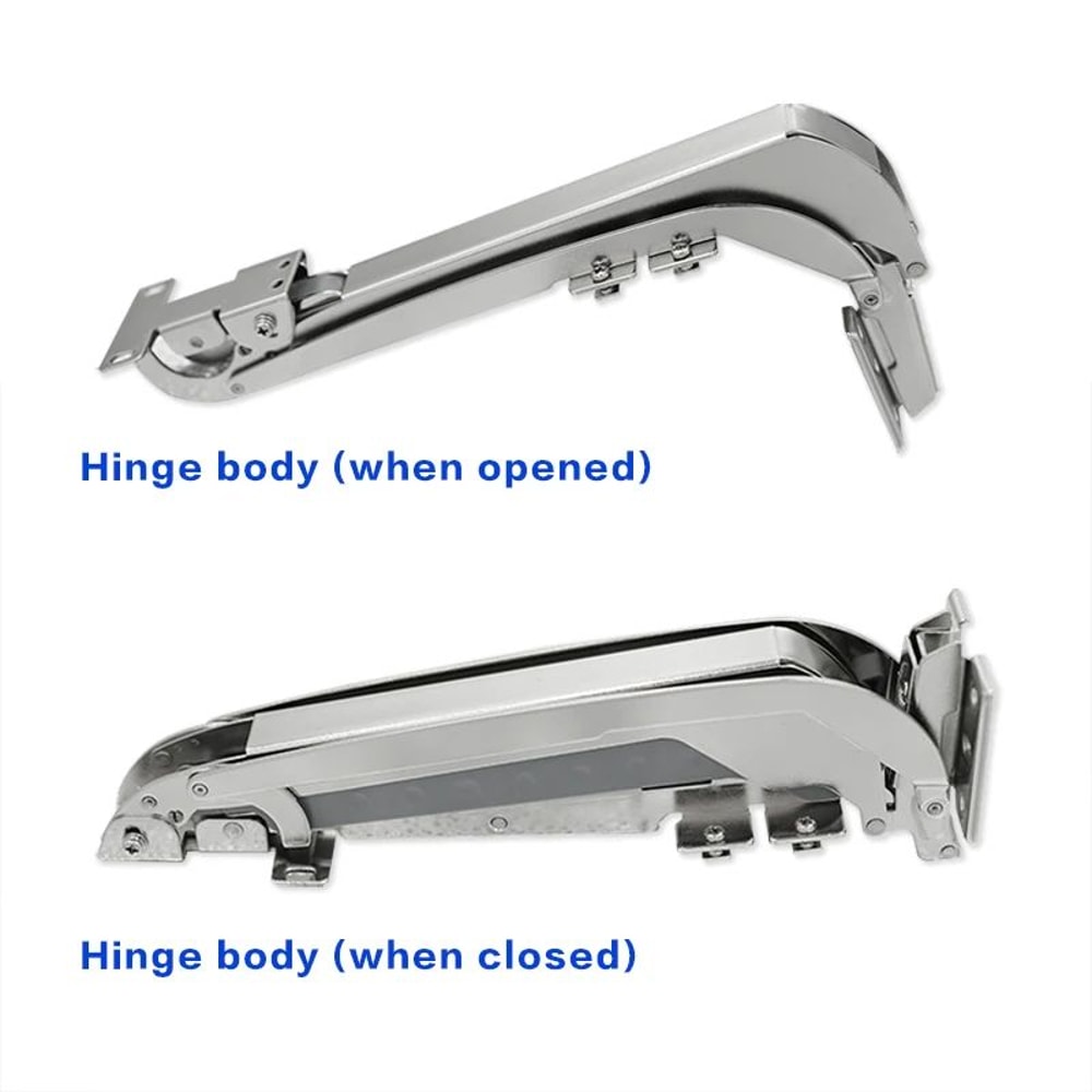 AeroSilent Aluminum Alloy Damping Door Hinges 3D Adjustable Soft Close Cabinet Sliding Door Hardw