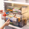 ClearStack Acrylic Drawer Medicine Storage Box Large Capacity Stackable PullOut Organizer 2