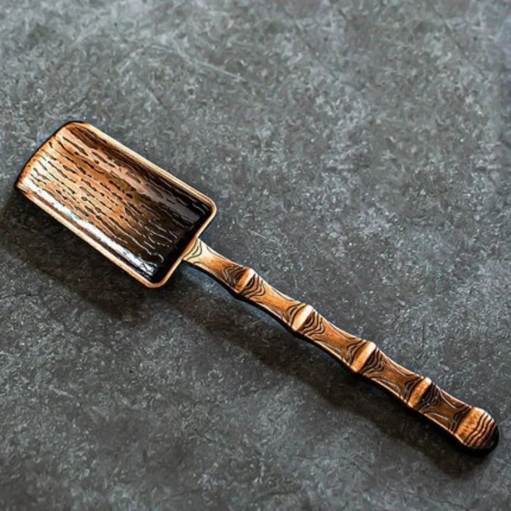 CloudElegance Alloy Tea Spoon Retro Auspicious Cloud Kung Fu Tea Shovel Tool 10