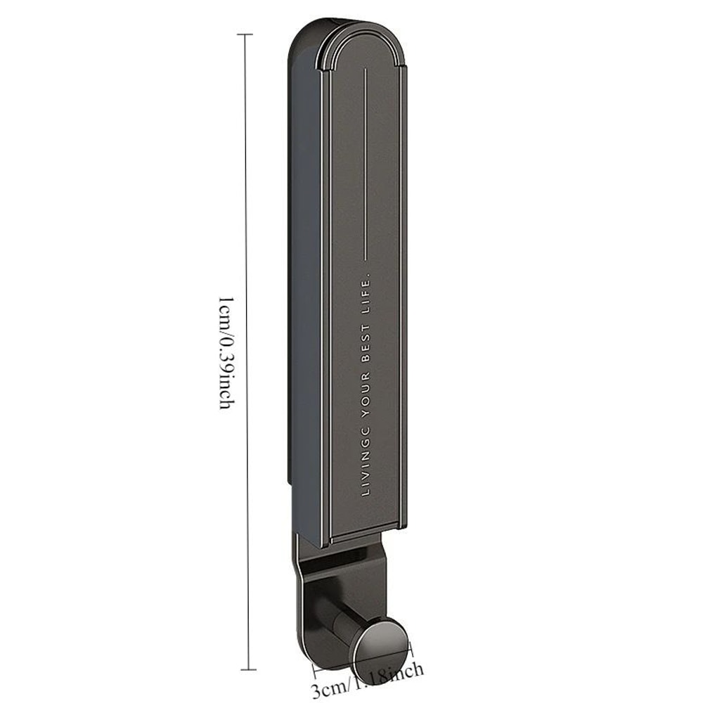 AeroDry Foldable Window Clothes Rack Retractable NoDrill Space Aluminum Drying Shelf 5