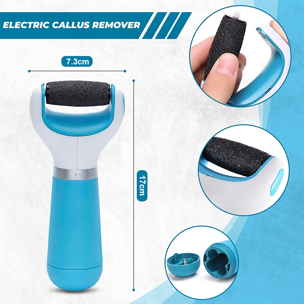 Electric Callus Remover For Feet Portable Pedicure Heel Repair Tool 4