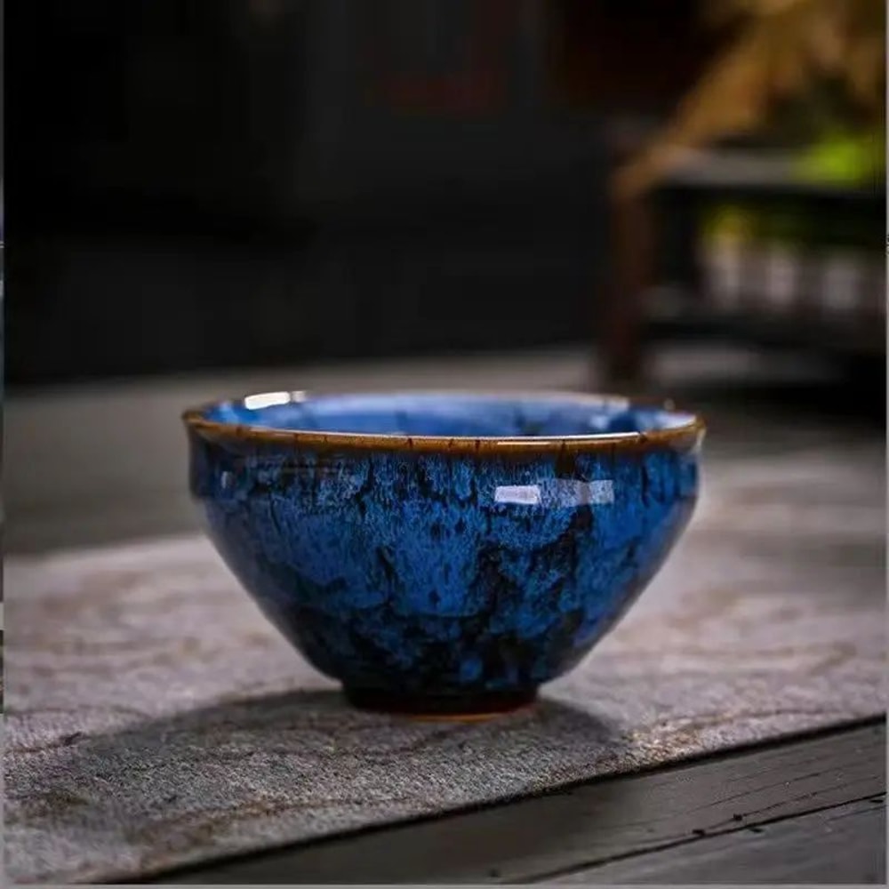 Harmony Elements Ceramic Kung Fu Tea Set Five Elements Chinese Master Cup Teacup Gift Collection 7