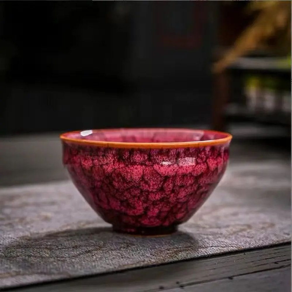 Harmony Elements Ceramic Kung Fu Tea Set Five Elements Chinese Master Cup Teacup Gift Collection 10