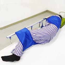 ergonomic patient turning pad with body fixing belt – anti bedsore positioning cushion for elderly & bedridden care