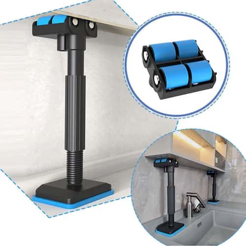 Heavy-Duty Telescopic Furniture Lifter Jacks – Multi-Function Labor Saving Height Adjustment Brackets