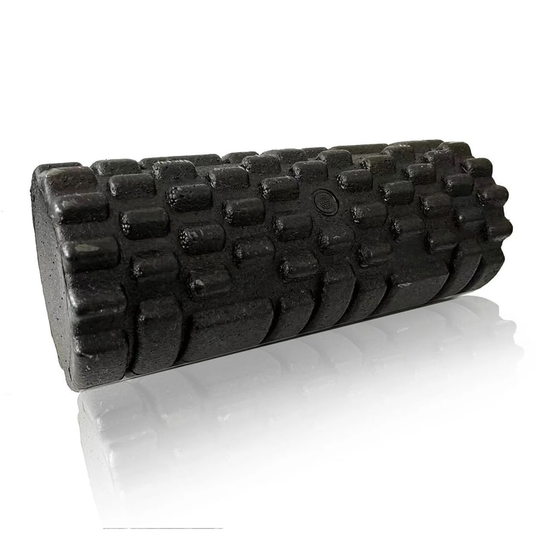 HighDensity EPP Foam Roller With Massage Grooves Yoga Pilates Muscle Recovery Roller 6