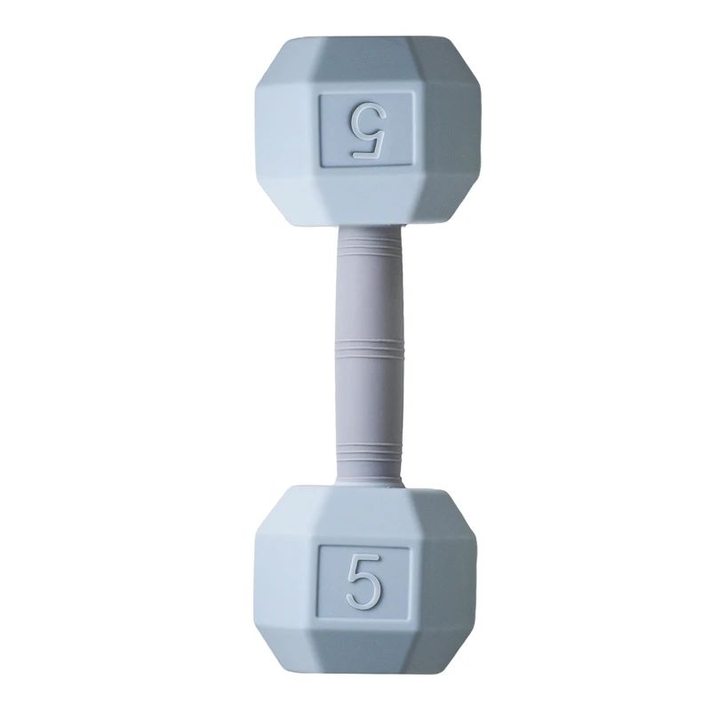 CheerBell Silicone Teething Dumbbell Rattle Toy For Babies 9