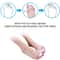 AlignEase Silicone Toe Corrector Hallux Valgus Separator 1 Pair 4