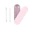 Reusable Silicone Ear Swabs With Travel Case DoubleHeaded Cleaning Makeup Correction Buds 9