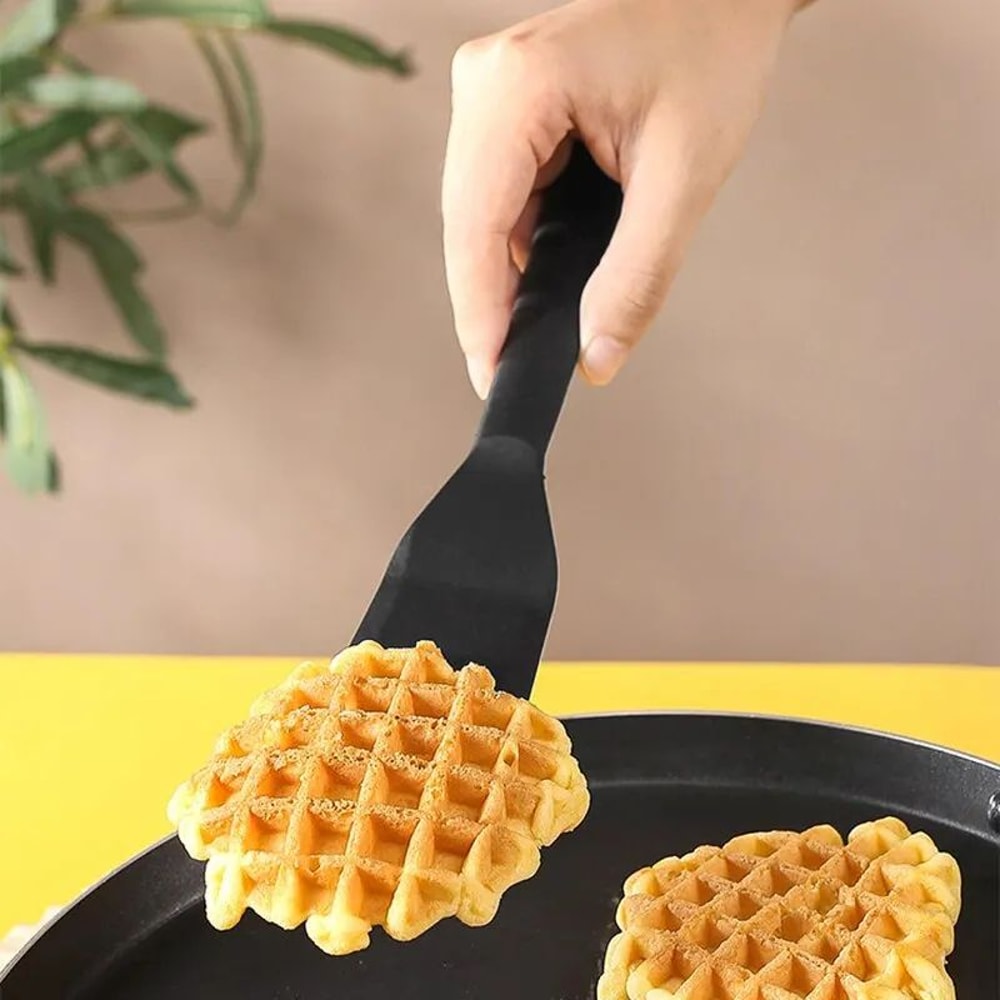 NonStick Silicone Frying Spatula HeatResistant Pancake Egg Turner 3