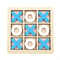 Montessori Wooden XO Puzzle Chess Game Educational Brain Training Toy For Kids 7