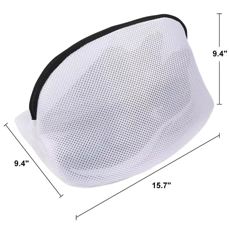 Mesh Shoe Washing Laundry Bag With Zipper Protective Sneaker Delicate Organizer 6