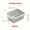 6Piece Stainless Steel Food Storage Containers Set Leakproof Stackable Lunch Boxes 1