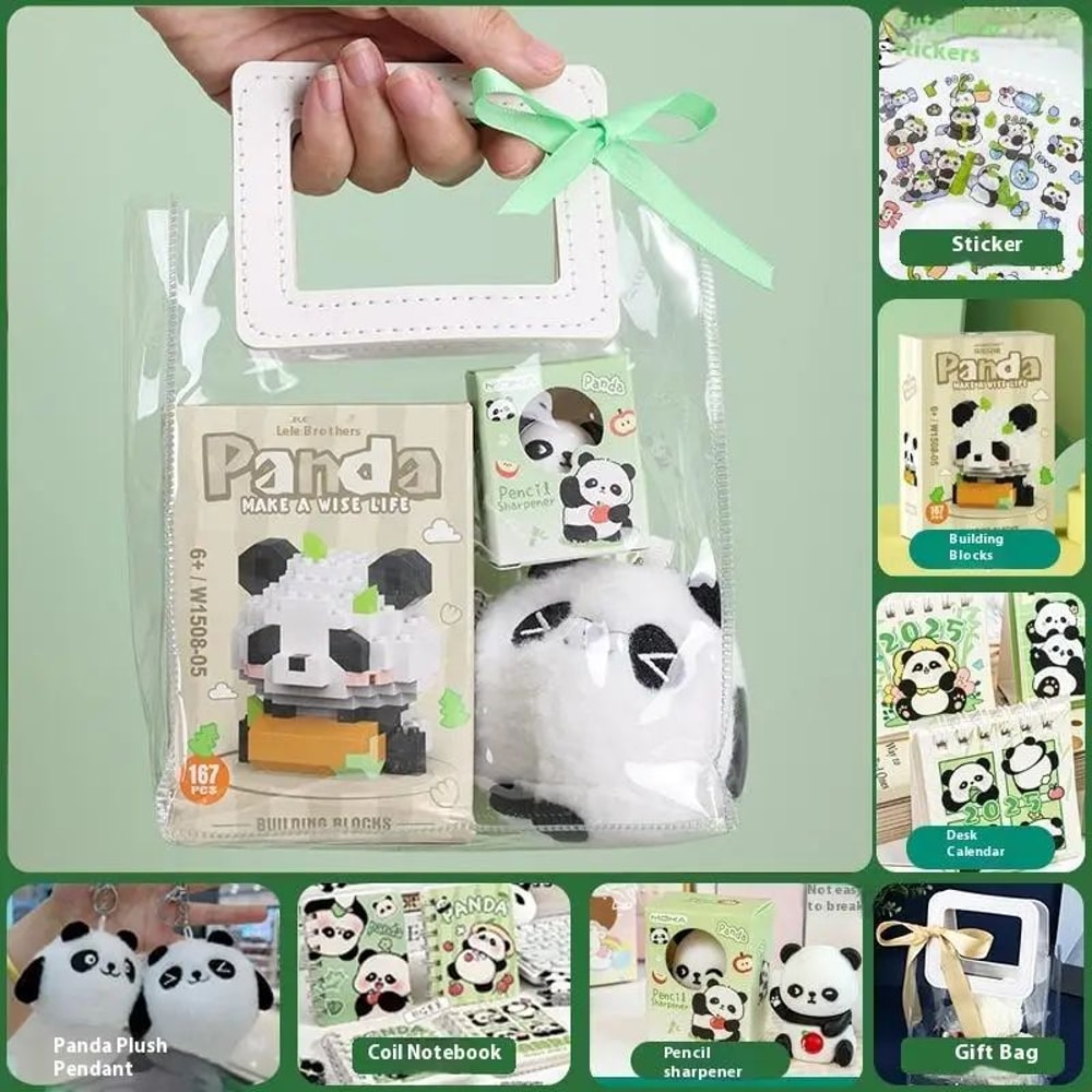 Kawaii Capybara Stationery Gift Set Cute Pen Stickers Plush Pendant School Kit 15