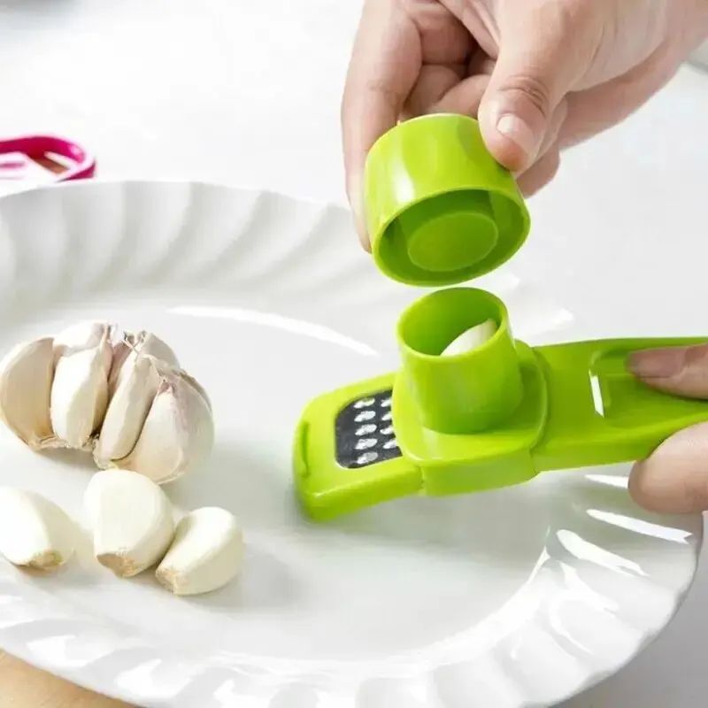 Mini Manual Garlic Grinder Creative Hand Press Garlic Mincer 3