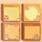 Cute Capybara Memo Pad Set Cartoon Message Notes Creative Desk Stickers 10