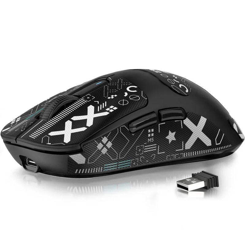 Attack Shark RGB Wireless Gaming Mouse TriMode Bluetooth Lightweight FPS Mouse 8