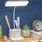 LED Desk Lamp With Pen Holder Phone Stand Dimmable USB Study Light 4