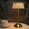 Modern Crystal LED Touch Desk Lamp Rechargeable Gold Cordless Decorative Light 3