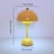 USB Rechargeable LED Flower Bud Touch Lamp 3Color Dimmable Bedside Table Light 5