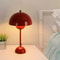 USB Rechargeable LED Flower Bud Touch Lamp 3Color Dimmable Bedside Table Light 8