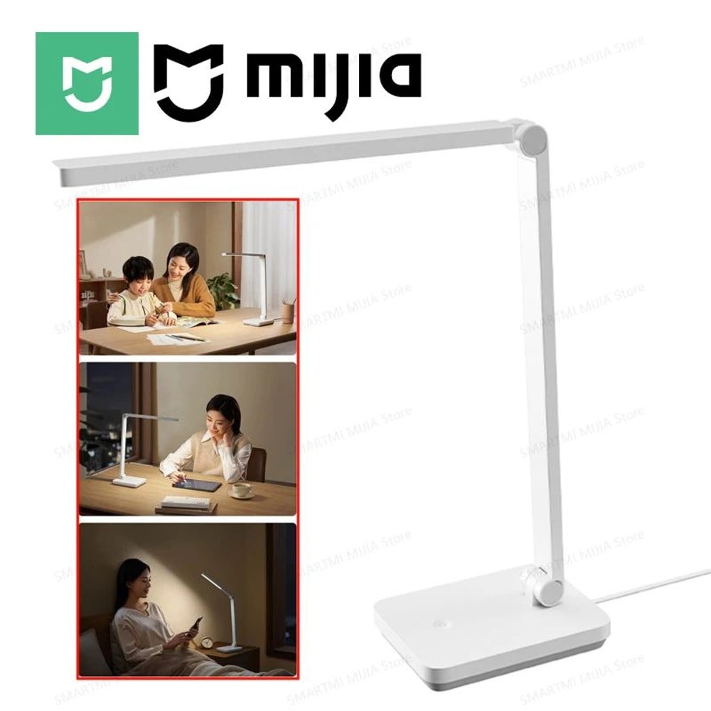 MIJIA Desk Lamp 2 Lite FlickerFree Ra90 LED Study Lamp With 3Axis Adjustable Arm 0