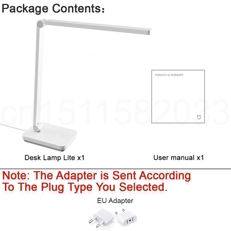 MIJIA Desk Lamp 2 Lite FlickerFree Ra90 LED Study Lamp With 3Axis Adjustable Arm 6