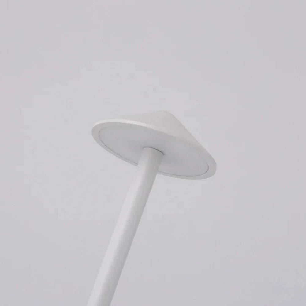 Rechargeable LED Touch Table Lamp 3Color Stepless Dimmable Cordless Desk Light 4