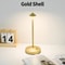Rechargeable LED Touch Table Lamp 3Color Stepless Dimmable Cordless Desk Light 8