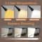 Rechargeable LED ClipOn Book Light 3Color Dimmable Reading Lamp 1